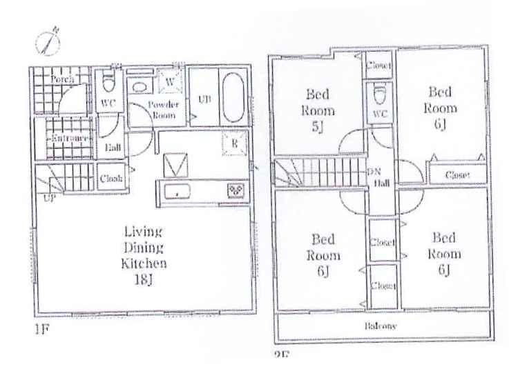 Floor plan. (1), Price 36,800,000 yen, 4LDK, Land area 100.82 sq m , Building area 92.73 sq m