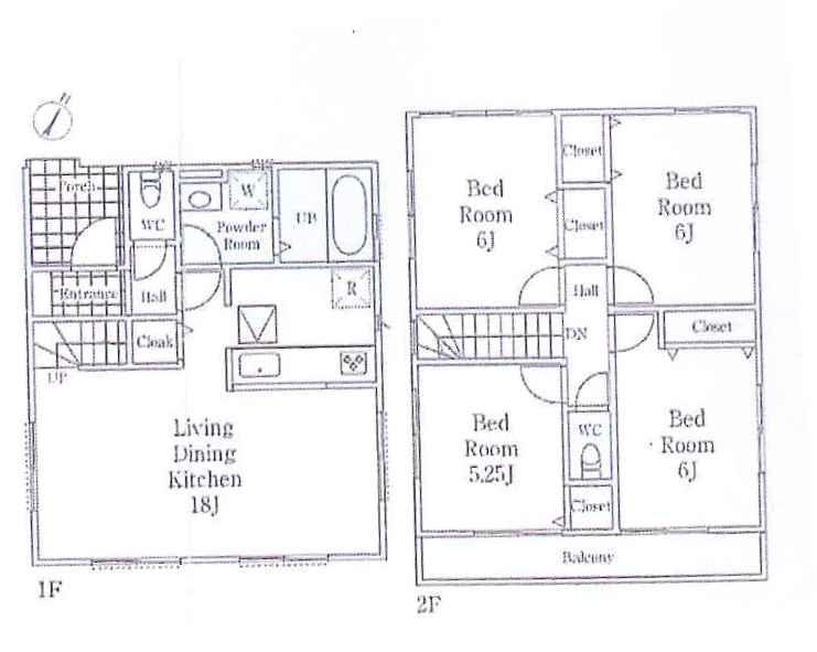 Floor plan. (2), Price 34,800,000 yen, 4DK, Land area 93.76 sq m , Building area 92.33 sq m