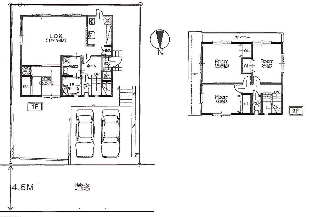 Floor plan. 40,800,000 yen, 4LDK, Land area 169.18 sq m , Building area 105.99 sq m