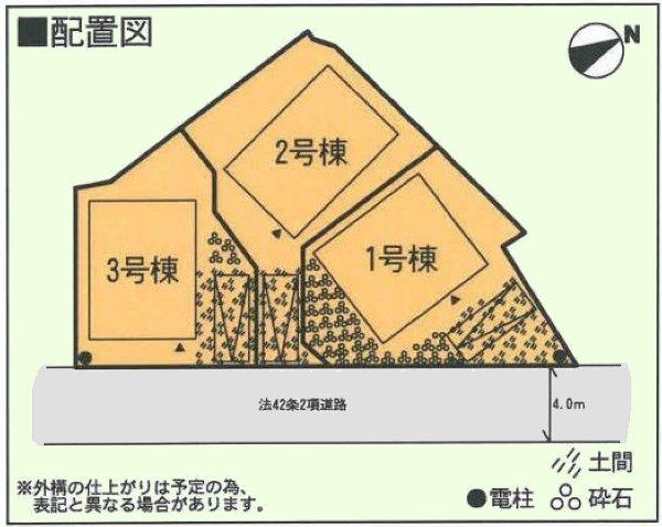 Compartment figure. 30,800,000 yen, 4LDK, Land area 100.94 sq m , Building area 89.5 sq m