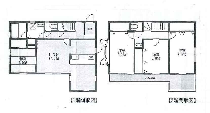 Floor plan. 39,800,000 yen, 4LDK, Land area 223.28 sq m , Building area 104.33 sq m