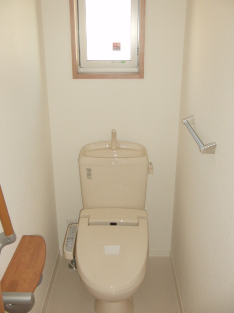 Toilet. Toilets are washlet type