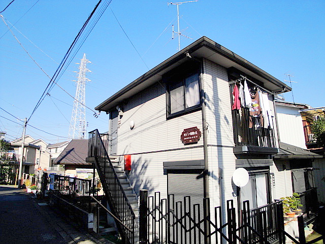 Building appearance. A quiet residential area