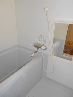 Bath. «It is a photograph of the same type of room»