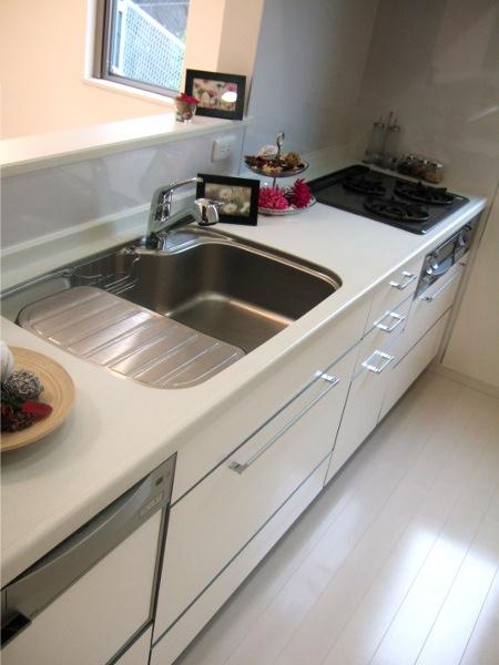 Kitchen. Also spread the width of the dishes in the functional kitchen! 