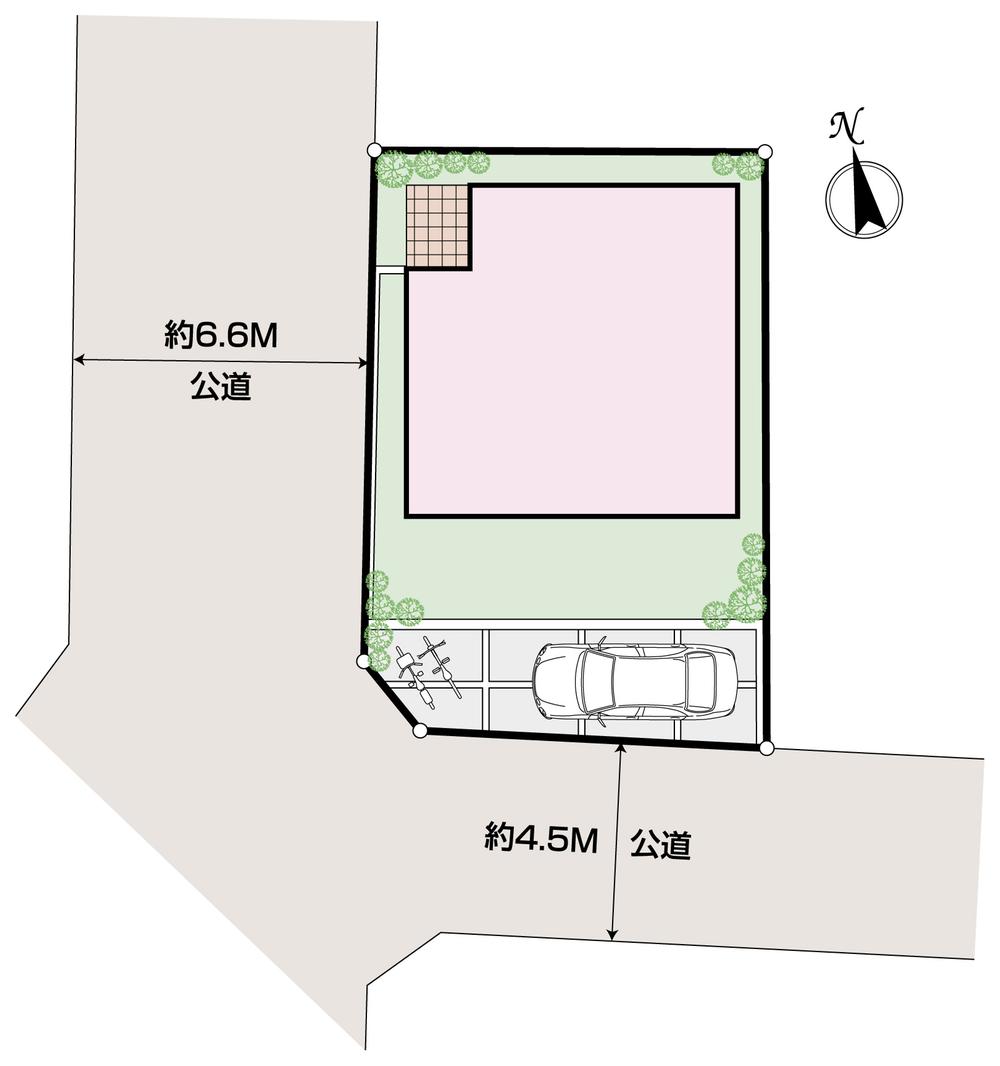 Compartment figure. 41,800,000 yen, 4LDK, Land area 115.97 sq m , Building area 95.22 sq m