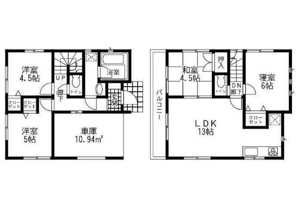 Floor plan. (3), Price 25,800,000 yen, 4LDK, Land area 110.1 sq m , Building area 87.48 sq m