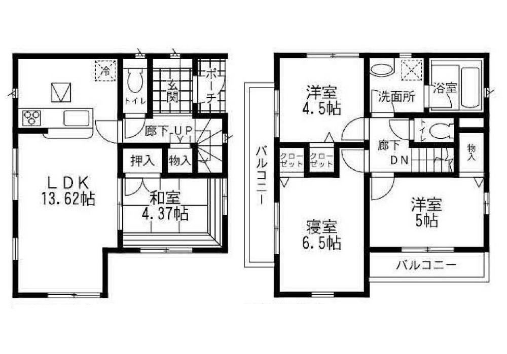 Floor plan. (4), Price 28.8 million yen, 4LDK, Land area 110.82 sq m , Building area 79.38 sq m