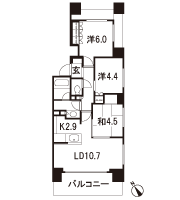 Floor: 3LDK, occupied area: 62.82 sq m, Price: 34,400,000 yen ・ 36,700,000 yen, now on sale