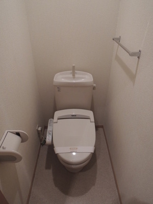 Toilet. Warm water cleaning toilet seat with toilet