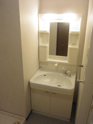 Washroom. Independent wash basin