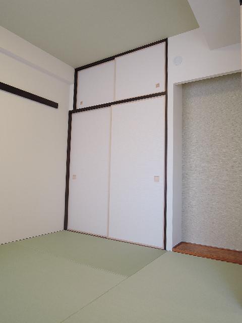 Non-living room. Next to the living room is a Japanese-style room