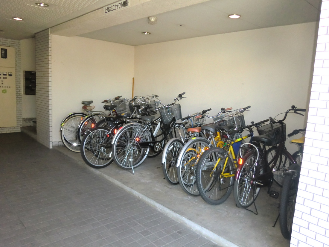 Other common areas. Bicycle-parking space