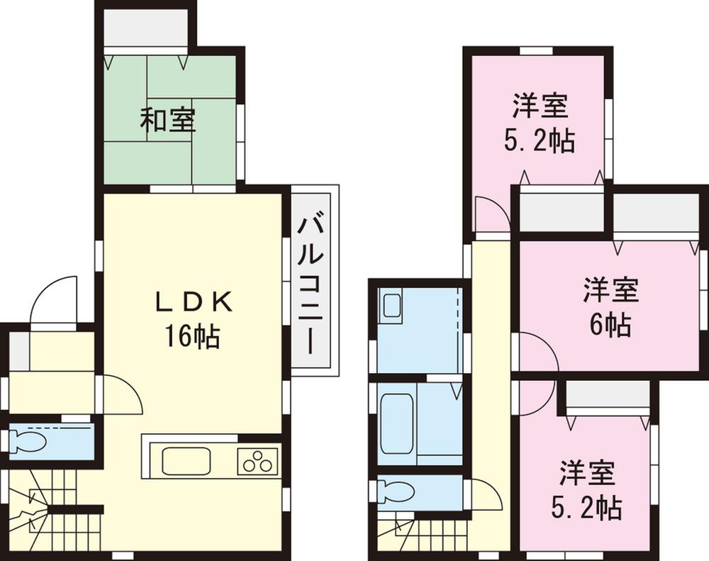 Floor plan. (C Building), Price 29,958,000 yen, 4LDK, Land area 105.55 sq m , Building area 94.2 sq m
