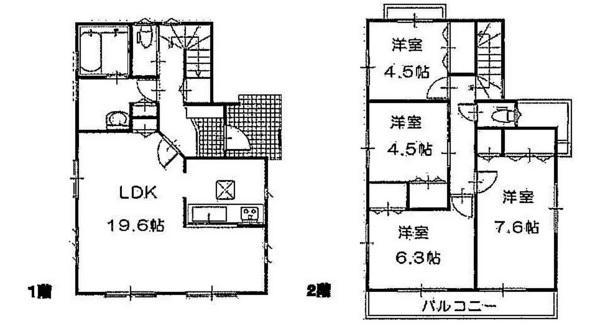 Floor plan. 39,800,000 yen, 4LDK, Land area 139 sq m , Building area 103.71 sq m