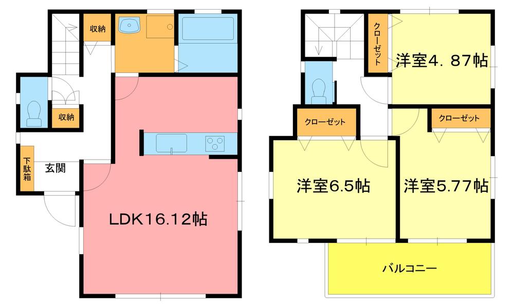 Floor plan. (A), Price 26,800,000 yen, 3LDK, Land area 217.04 sq m , Building area 82.8 sq m