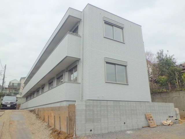 Building appearance. New construction 2,014.3 scheduled for completion Over to the earthquake-resistant refractory Asahi Kasei Belle Maison