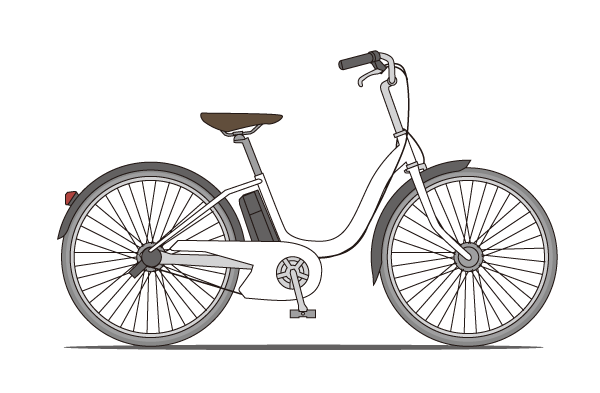 Variety of services.  [Bicycle rental (five ・ Free of charge)] It has introduced a motor-assisted bicycle rental that can borrow in cycling in the shopping and family. (Image illustrations)