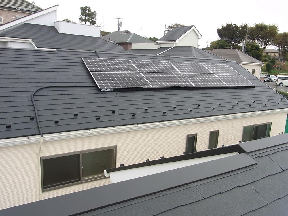 Other. C Building Solar panels