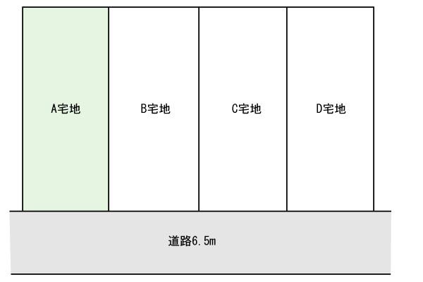 Compartment figure. Land price 18,700,000 yen, Land area 79.41 sq m