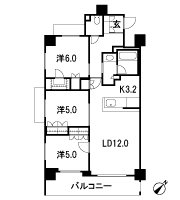 Floor: 3LDK + WIC, the occupied area: 69.94 sq m, Price: 39,300,000 yen, now on sale