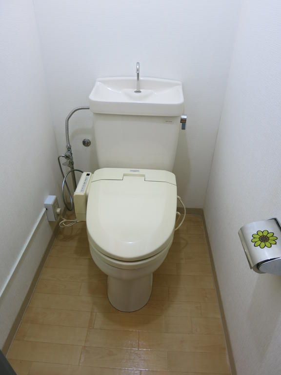 Toilet. With Washlet.