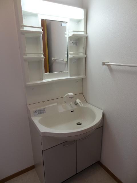 Wash basin, toilet. Bathroom vanity