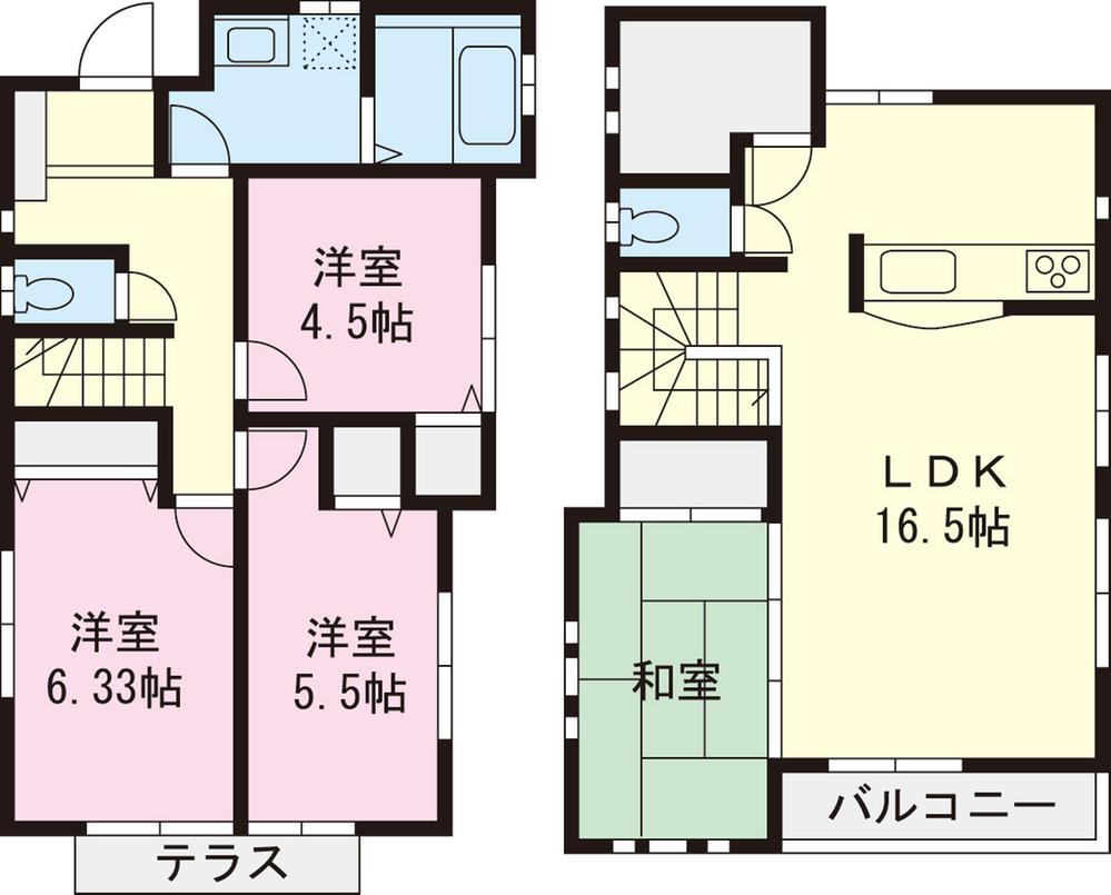 Floor plan. 1 minute walk Yokohama Nishiguchi! House looking for Please leave familiar Yamato Ju販 even CM of FM Yokohama. The real estate exhibition Plaza, Also on display information that can not be advertising. I'd love to, Please visit. 