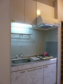 Kitchen. 1 lot gas stoves in the kitchen