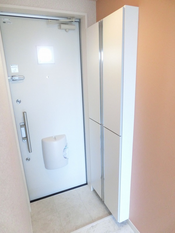 Entrance. Entrance with a nice user-friendly shoe box