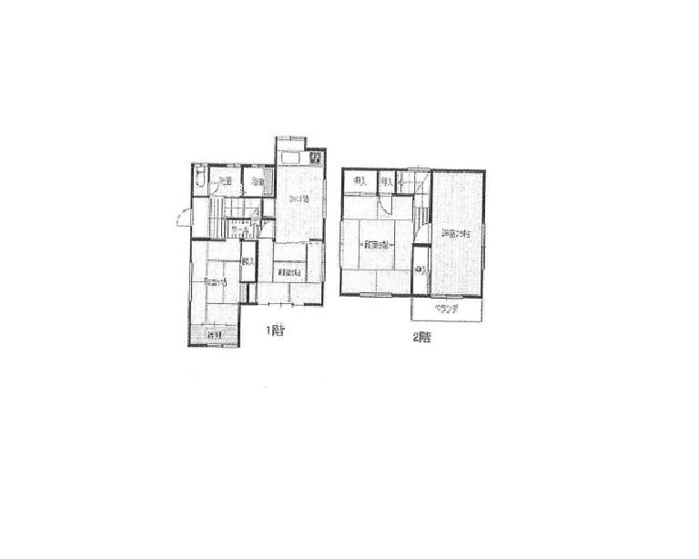 Floor plan. 22,800,000 yen, 4DK, Land area 150.8 sq m , Building area 81.54 sq m