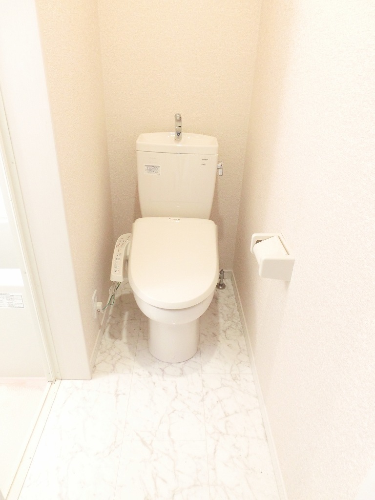 Other room space. Bidet with toilet
