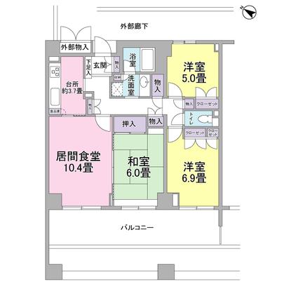 Floor plan. Also in each room and corridor part, This floor plan plan that storage is often placed.