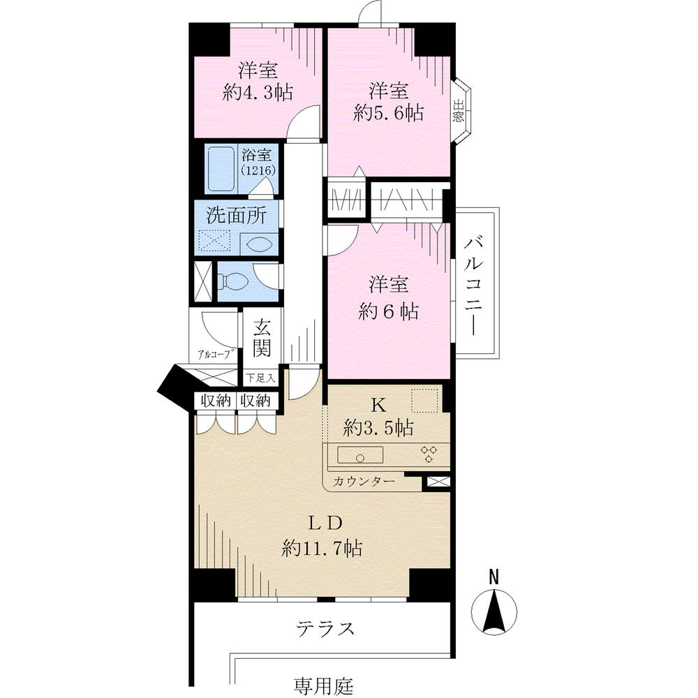 Other. Park dedicated garden adjacent, It is ideal for gardening. Room, For the new renovation, Without rework, You can live comfortably. For the first floor, You can have small children, It is safe. I'd love to, Once please see.