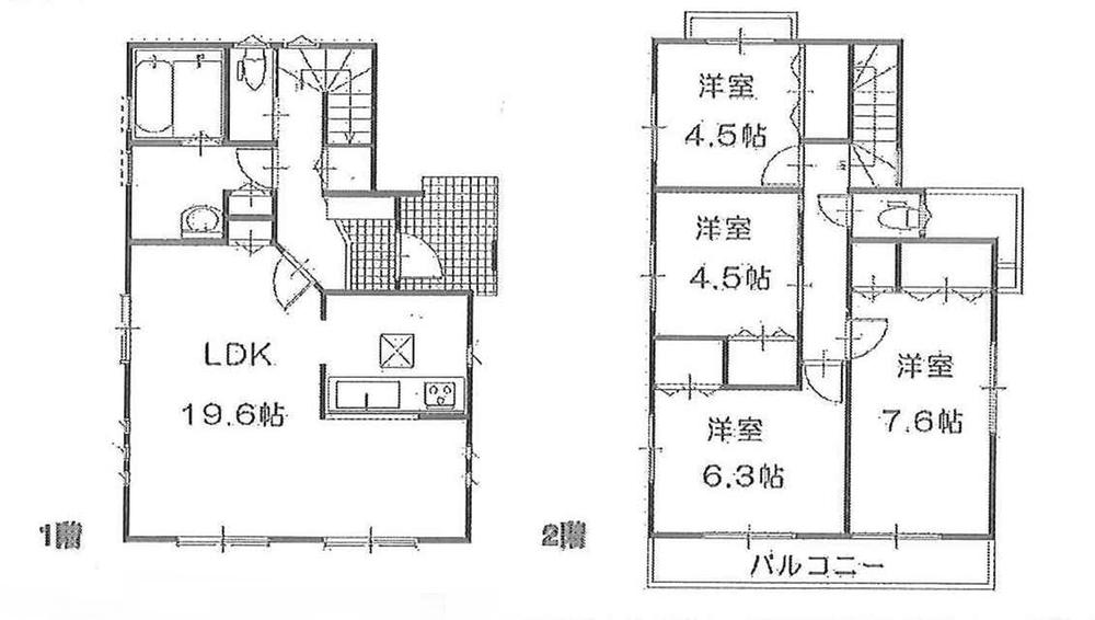Floor plan. 39,800,000 yen, 4LDK, Land area 139 sq m , The building is the area 103.71 sq m view and the hill of the subdivision, which was blessed with sunny. (Floor plan)