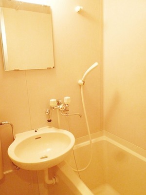 Bath. Clean simple unit bus
