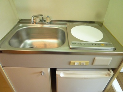 Kitchen. Easy to clean IH stove