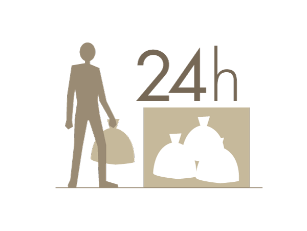 Common utility.  [24-hour garbage can out] Since put out a 24-hour waste any time you keep clean the room. Garbage yard is installed in a room, You do not have to get wet even on rainy days.