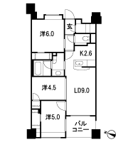 Floor: 3LDK + 3WIC + SIC, the occupied area: 61.49 sq m, Price: 27,400,000 yen, now on sale