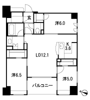 Floor: 3LDK + 3WIC + SIC, the area occupied: 73.8 sq m, Price: 36,300,000 yen, now on sale