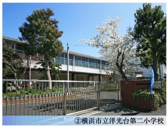 Junior high school. Yokohama Municipal Yokodai 290m until the second elementary school