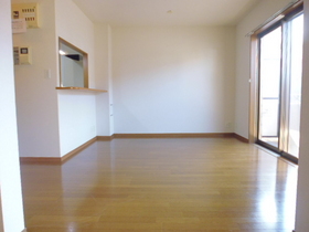 Living and room. Flooring ・ Living room with air conditioning