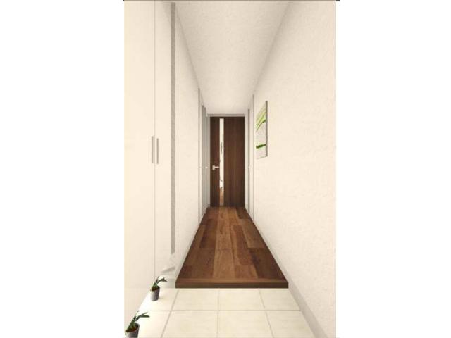 Rendering (introspection). Entrance image Perth