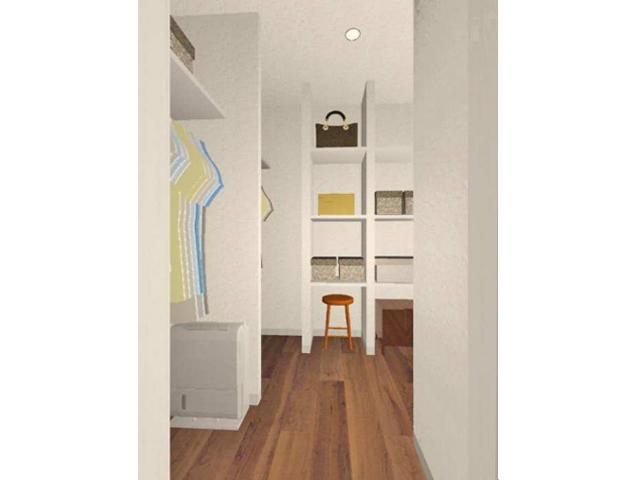 Rendering (introspection). Closet image Perth