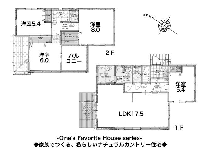 Floor plan. (1 compartment), Price 42,958,000 yen, 4LDK, Land area 142.83 sq m , Building area 100.19 sq m