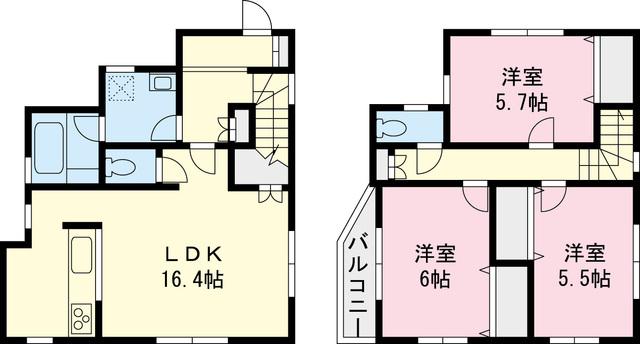 Floor plan. 31,800,000 yen, 3LDK, Land area 78.98 sq m , Building area 83.09 sq m