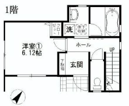 Floor plan. 28.8 million yen, 3LDK, Land area 71.97 sq m , Building area 89.73 sq m 1 floor
