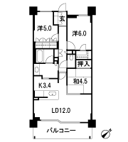 Floor: 3LDK + WIC, the occupied area: 71.78 sq m, Price: 33,800,000 yen, now on sale