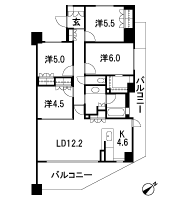Floor: 4LDK + WIC, the occupied area: 86.39 sq m, Price: 42,800,000 yen, now on sale