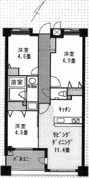 Floor plan. 2LDK+S, Price 20,990,000 yen, Footprint 57.9 sq m , Balcony area 5.11 sq m